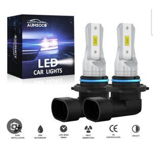 AUIMSOCO 9005 LED Headlight Light Bulbs High Beam Conversion Kit 6000K White